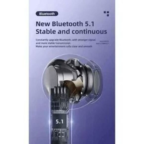 Lenovo Thinkplus LP40 Pro Bluetooth 5.1 Earphone Wireless Earbuds HiFi Stereo - Picture 8 of 14